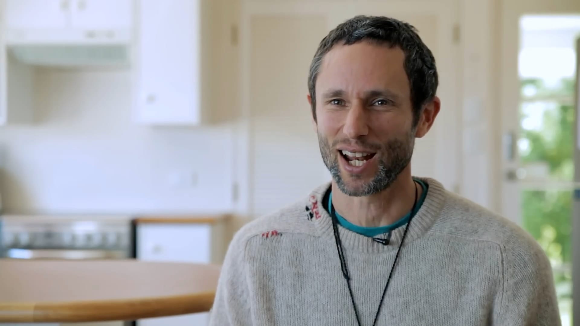 Still of Charles Eisenstein in "Living the Change" documentary